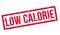 Low Calorie rubber stamp