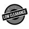 Low Clearance rubber stamp