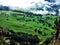 Low clouds and fog in the valleys Rhein and Simmitobel