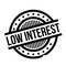 Low Interest rubber stamp