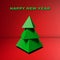 Low poly Christmas tree