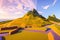 low poly creating elements landscape from scratch with as few geometric elements