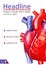 Low poly human heart cover design. A4 Medical journals, conferenes