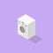 Low poly isometric washer