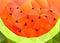 Low poly watermelon background is vector file included