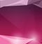 Low polygon pink and purple background vector design.
