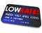 Low Rate Credit Cards Percentage Interest Charges Plastic Payment