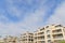 Low rise residential buildings at La Jolla in California