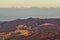 Low Tatras mountains from Sitno in Stiavnicke Vrchy