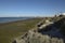 Low Tide coastal landscape in Peninsula Valdes, World Heritage Site,