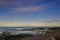 Low Tide coastal landscape in Peninsula Valdes, World Heritage Site,