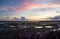 Low tide and dusk in Faro