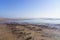 Low tide on East Chevington Bay beach, Northumbria