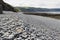 Low Tide and Exposed Beach at Greencliff Beach - Pebble and Rock Pool View at LowTide, Looking South West towards Bucks Mills: Gre