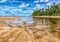 Low tide in Maragogi Beach, Brazil