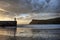 Low tide at Port Erin Bay and Brada Head at dawn