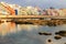 Low tide on the promenade of Las Canteras beach