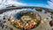 Low Tide Wonderland: Colorful Seashells and Starfish in a Tidal Pool