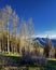 Lowe Peak views of Oquirrh range toward the Salt Lake Valley by Rio Tinto Bingham Copper Mine, in spring. Utah. United States.