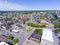 Lowell City Hall aerial view, Massachusetts, USA