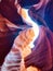 Lower Antelope Canyon USA Arizona, america. Navajo Tribal. Sandstone formations in deserts