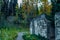 Lower Bankhead, coal mine ghost town, Banff National Park, Alberta, Canada