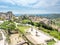 Lower courtyards in Les Baux-de-provence in France