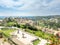 Lower courtyards in Les Baux-de-provence in France