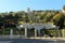 Lower Entrance to Bahai gardens. Israel 2016