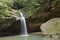 Lower falls in Hocking Hills State Forest