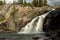 Lower Glen Aulin Falls Tumbles into Pool in Tuolumne River