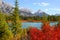 Lower Kananaskis lake in Alberta Canada