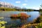 Lower Kananaskis lake landscape in Alberta