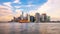 Lower Manhattan Skyline from New York Bay