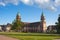 The Lower market square with city church in Freudenstadt