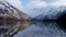 Lower Multinskoe lake in the Altai Mountains