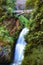 Lower Multnomah Waterfall in the Columbia River Gorge
