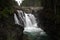 Lower Myra Falls In Strathcona Provincial Park (Vancouver Island) Canada