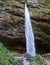 Lower part of Pericnik waterfall in Vrata valley in Julian Alps