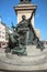 Lower part of statue of Victor Emmanuel II . Venice