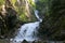 Lower Reid Falls in Skagway, Alaska