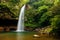 Lower Tavoro Waterfalls in Bouma National Heritage Park, Taveuni Island, Fiji