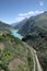 Lower Water Reservoir of Kolnbrein Dam, Carinthia, Austria