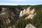 Lower Yellowstone Falls from a distance