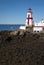 Lowest Tide by Canadian Lighthouse