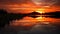 Lowlands: Serene Lake And Stunning Sunset