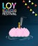 Loy Krathong Festival is a major celebration of Thai people.