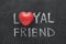 Loyal friend heart