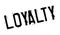 Loyalty rubber stamp