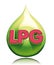 LPG drop green